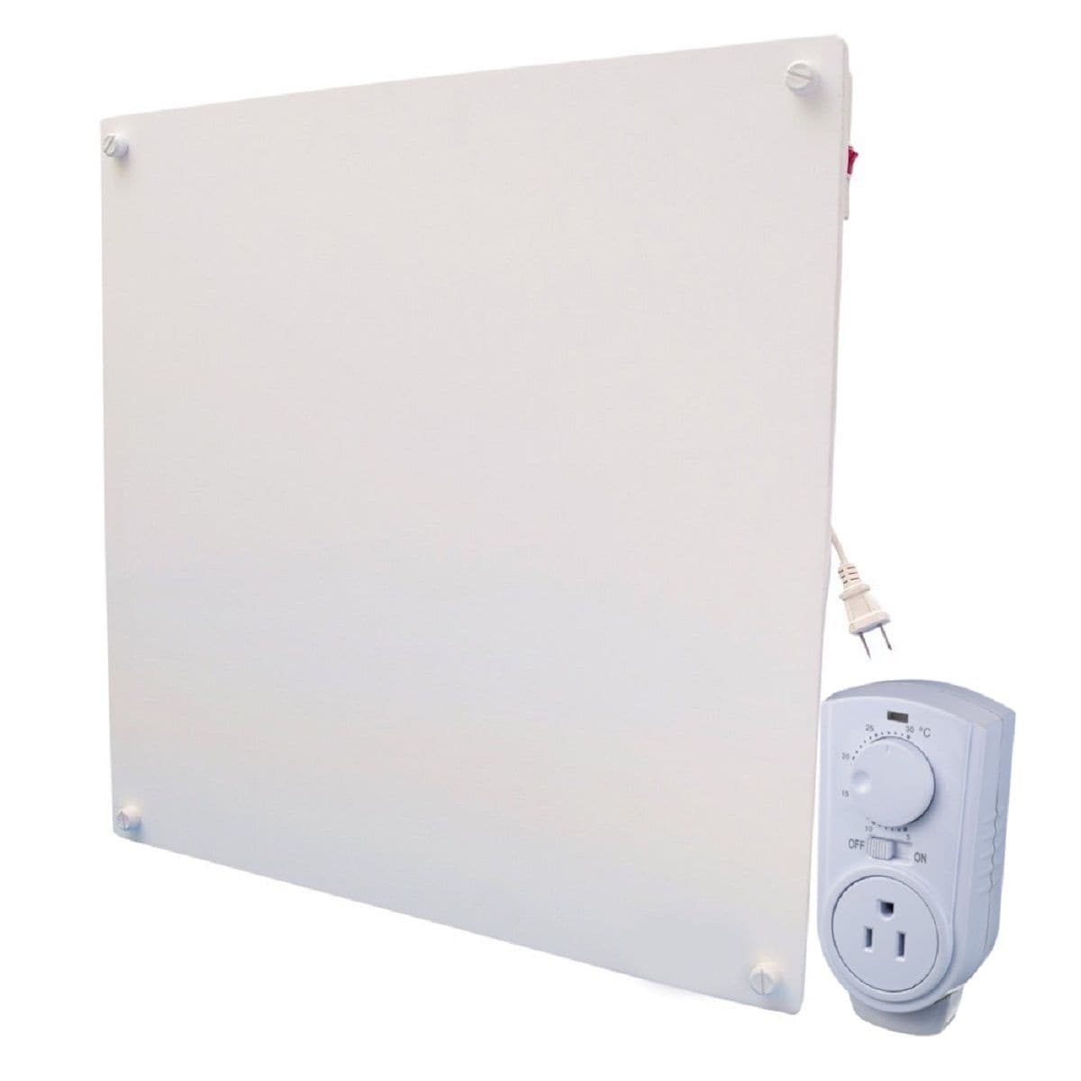 Heater Electric Heater with Plug-in Thermostat, 400W, White S2B9 - product image 1