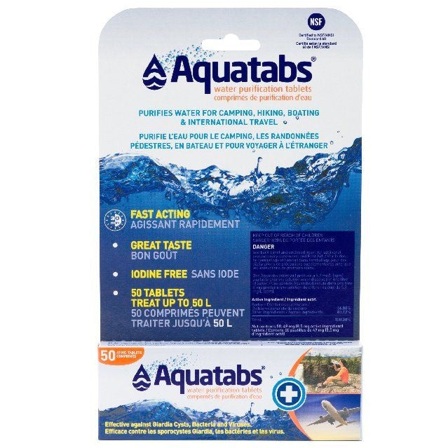 Water Purification Tablets, 50-pk F7I7 - product image 1