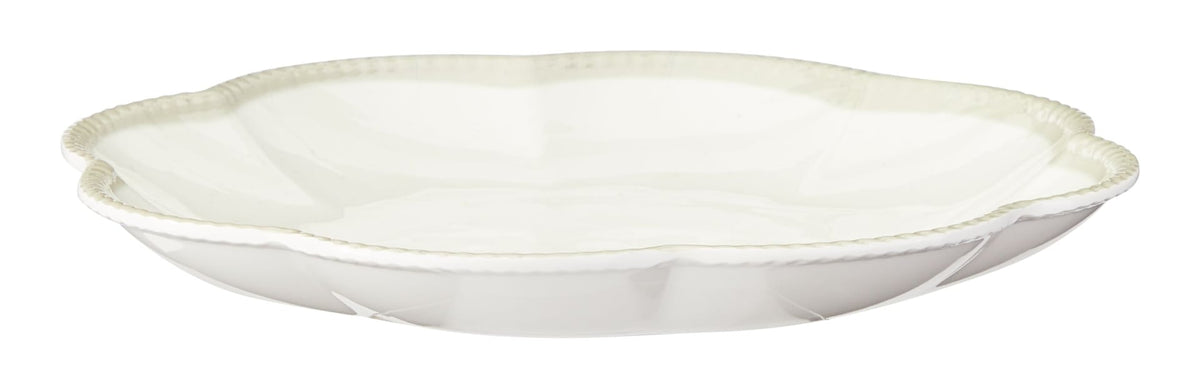 Scalloped Side Plate, BPA-free, Plastic, Ivory Colour U8G4 - product image 2