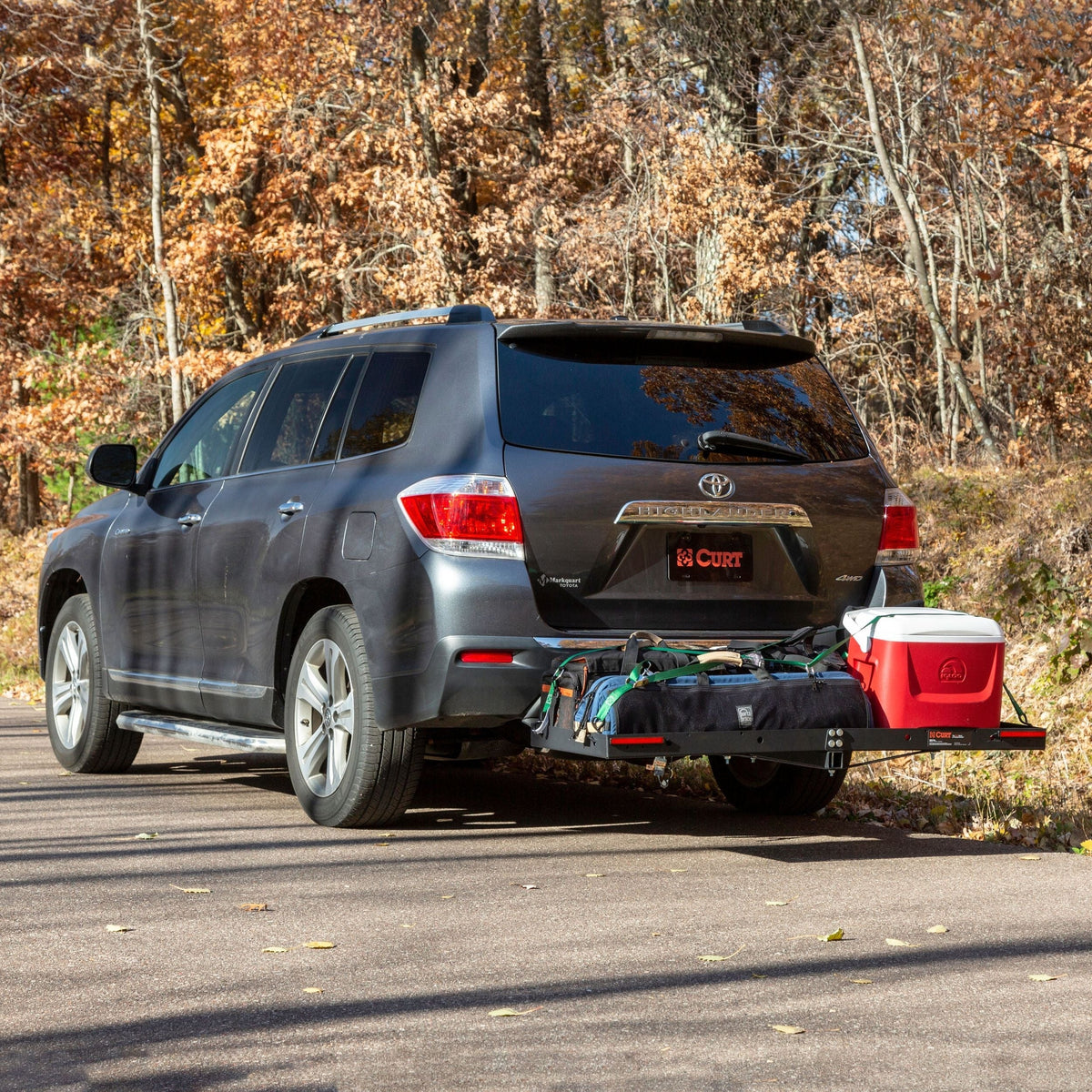 18110 Steel Tray-Style Cargo Carrier, 48 x 20-in, 300-lb Q5C9 - product image 3