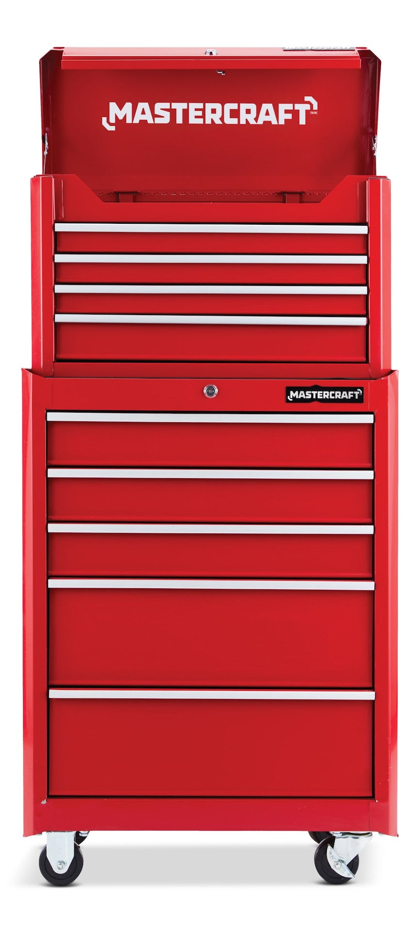 Rolling Tools Storage Cabinet with 5 Drawers, Deep Red, 24-in N0H8 - product image 3