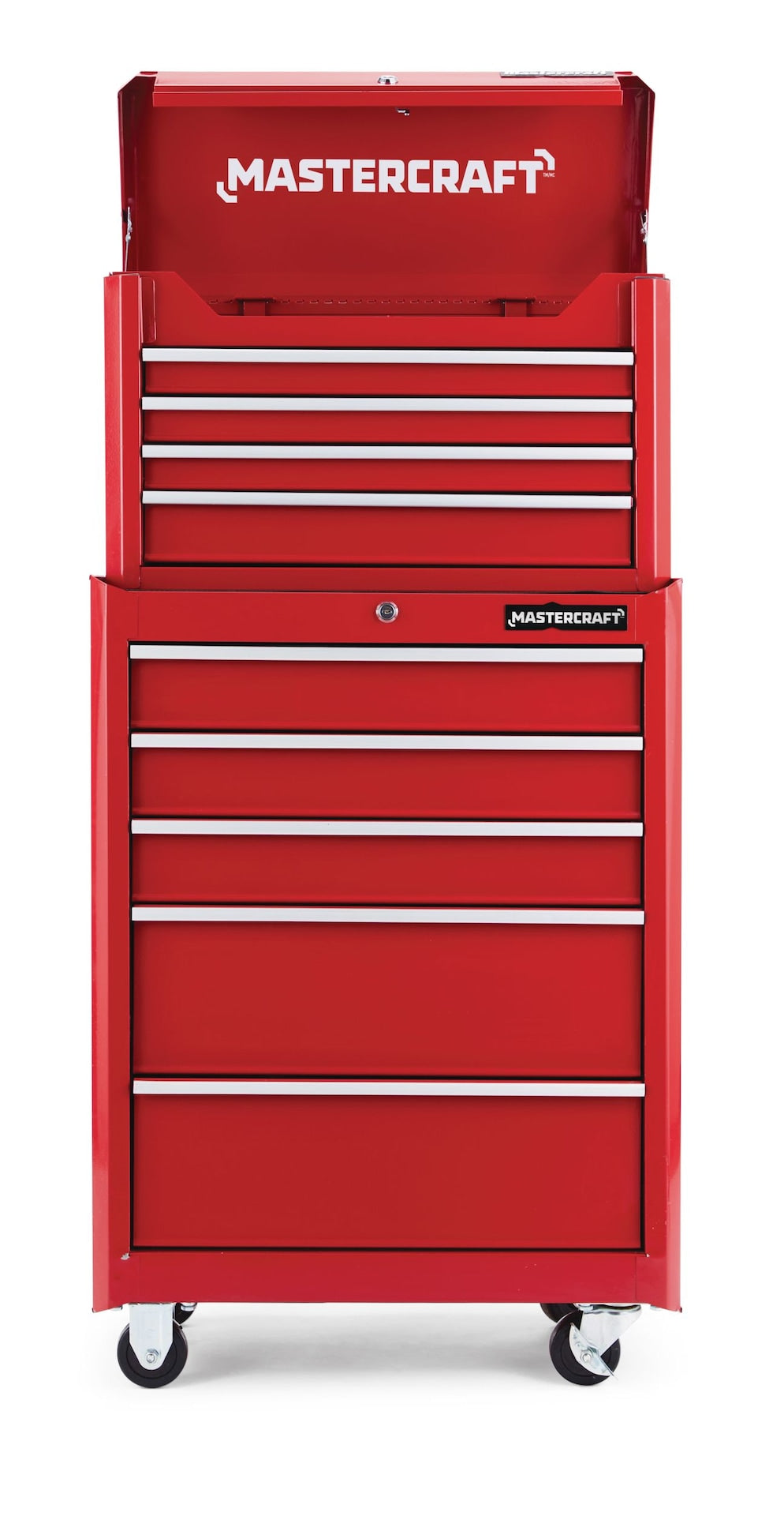 Rolling Tools Storage Cabinet with 5 Drawers, Deep Red, 24-in N0H8 - product image 4