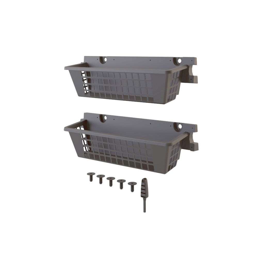 Resin Basket Shed Accessory with EZ Bolt, 2-pk E0V5 - product image 3