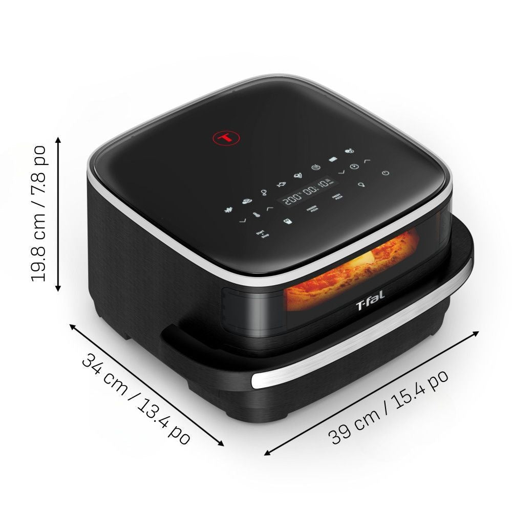 Easy Fry XL Surface Air Fryer, 10-in-1, Large Air Fryer, Super-Sized Cooking Surface, Compact Format, 4L / 4.2Qt, Black K6L3 - product image 8