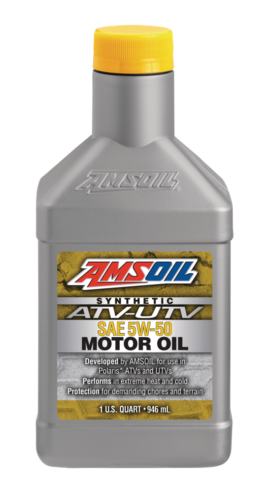 Synthetic ATV/UTV Engine Oil 5W50, 946-mL M3O0