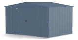Classic Galvanized Steel Storage Shed, Blue Grey, 10-ft x 8-ft F1M9 - product image 2