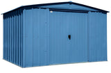 Classic Galvanized Steel Storage Shed, Blue Grey, 10-ft x 8-ft F1M9 - product image 4