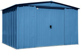 Classic Galvanized Steel Storage Shed, Blue Grey, 10-ft x 8-ft F1M9 - product image 5