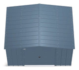 Classic Galvanized Steel Storage Shed, Blue Grey, 10-ft x 8-ft F1M9 - product image 8