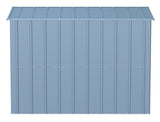 Classic Galvanized Steel Storage Shed, Blue Grey, 8-ft x 4-ft Y2S8 - product image 6