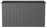 Classic Galvanized Steel Storage Shed, Charcoal, 10-ft x 4-ft F2C9 - product image 8