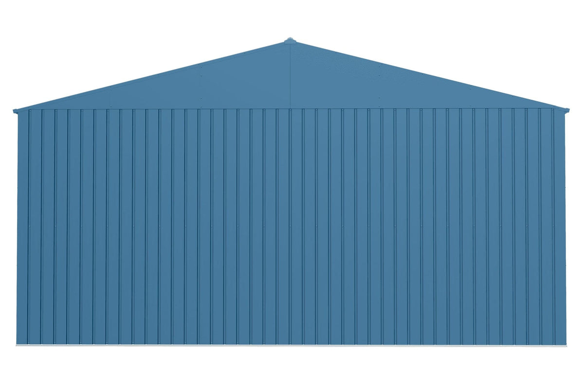 Elite 14x12-ft Blue Grey Corrosion-Resistant Steel Shed J6I0 - product image 5