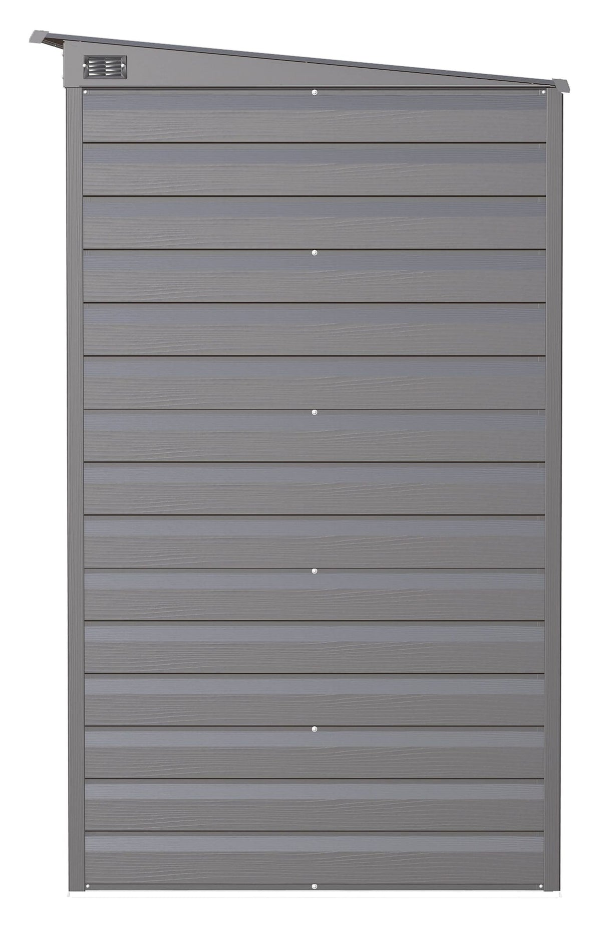 Select Galvanized Steel Storage Shed, Charcoal, 8-ft x 4-ft B2Q7 - product image 5