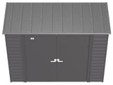 Select Galvanized Steel Storage Shed, Charcoal, 8-ft x 4-ft B2Q7 - product image 6
