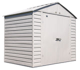 Select Galvanized Steel Storage Shed, Flute Grey, 8-ft x 6-ft H9S4 - product image 1