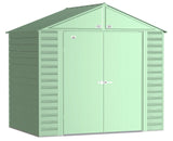 Select Galvanized Steel Storage Shed, Sage Green, 8-ft x 6-ft E3A2 - product image 1