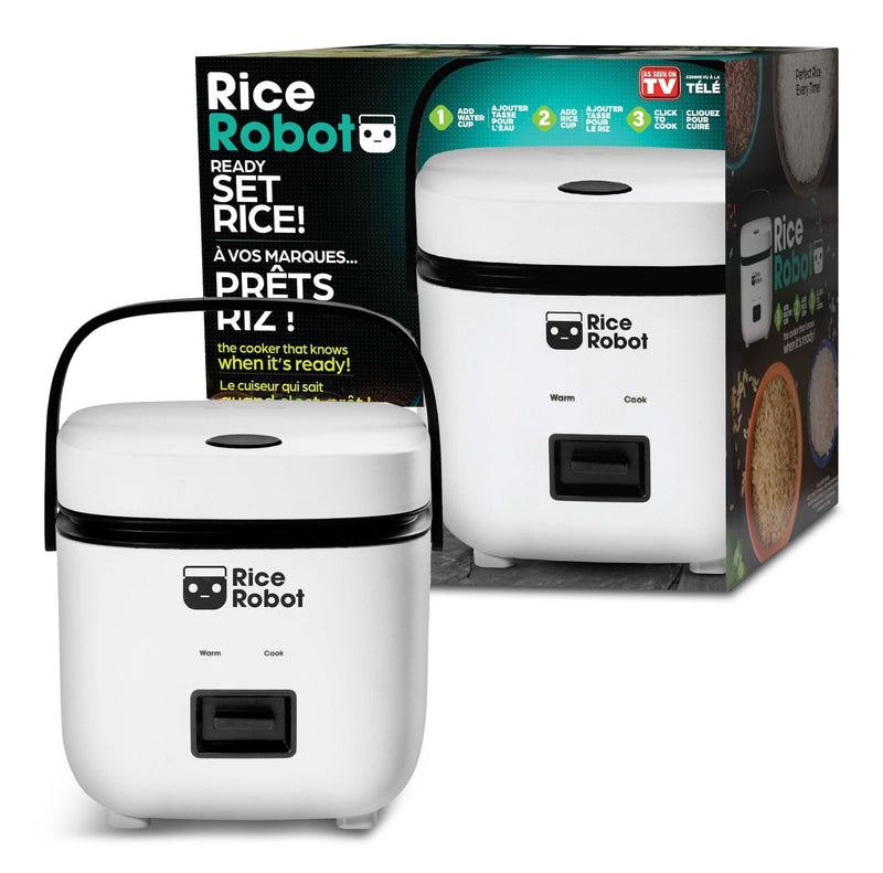 Ceramic Nonstick Rice Cooker, White, 1-qt C2W3