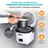 Ceramic Nonstick Rice Cooker, White, 1-qt C2W3 - product image 6