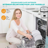 Ceramic Nonstick Rice Cooker, White, 1-qt C2W3 - product image 8