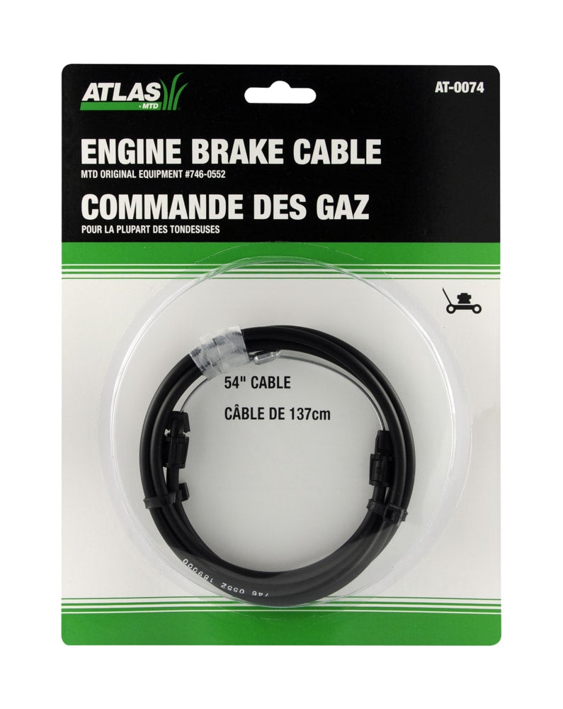 Lawnmower Engine Replacement Brake Cable, 54-in A4W4 - product image 1