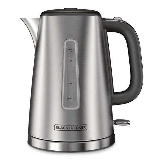 Kitchen Tools Cordless Electric Kettle with Auto Shut Off, Stainless Steel, 1.7L L4V9 - product image 1
