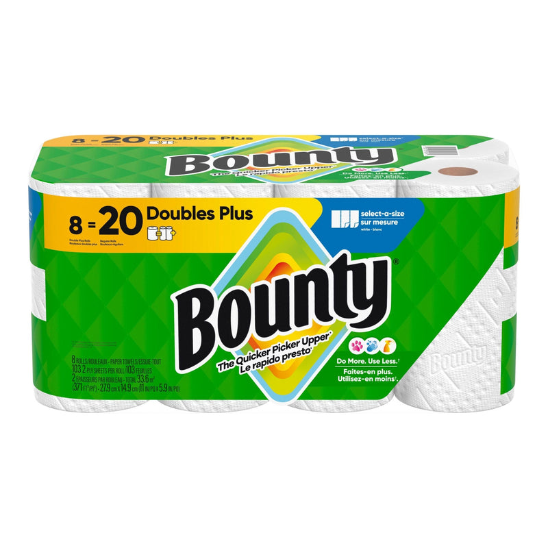 Select-A-Size Double Plus Roll Paper Towel, 2-ply, 8-pk N4M9