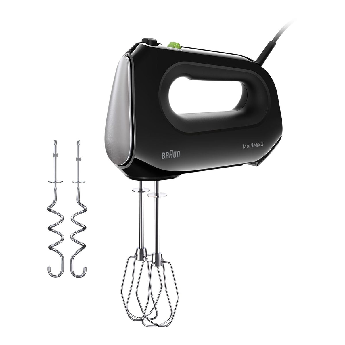 MultiMix 2 5-Speed Hand Mixer, Includes MultiWhisk Beater, 250W, Black B9B4 - product image 2