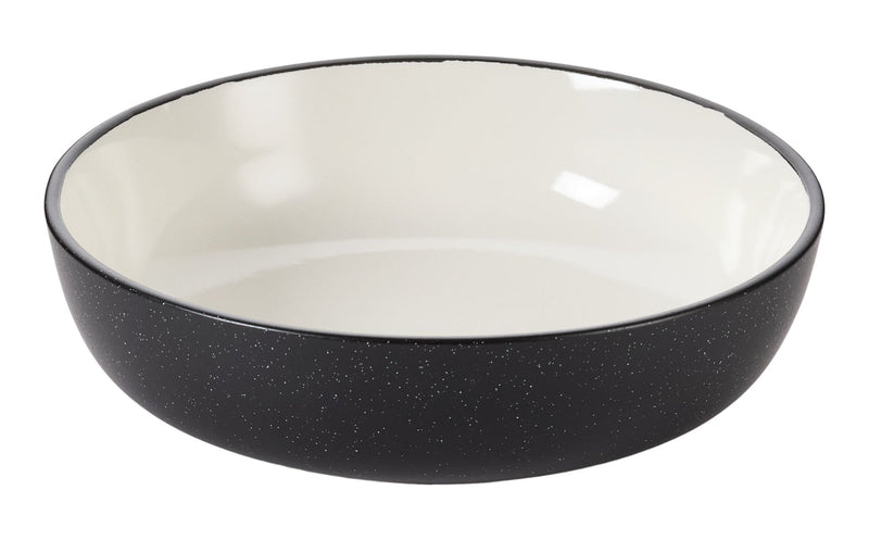 Catalone All Purpose Bowl, 1-pc, Black/White Z0R8