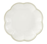 Scalloped Side Plate, BPA-free, Plastic, Ivory Colour U8G4 - product image 1