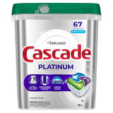Platinum ActionPacs Dishwasher Detergent Pods, Fresh, 67 Count A4O2 - product image 1