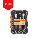 Home Repair Tool & Socket Set, 43-pc Q7S2 - product image 5