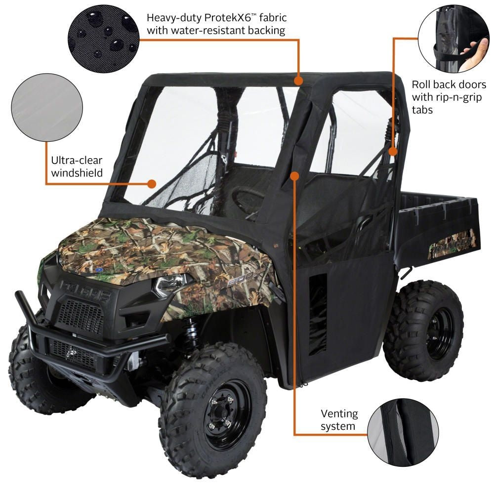 Classic Accessories UTV Cabin Enclosure, Teryx, Black T8F2 - product image 4