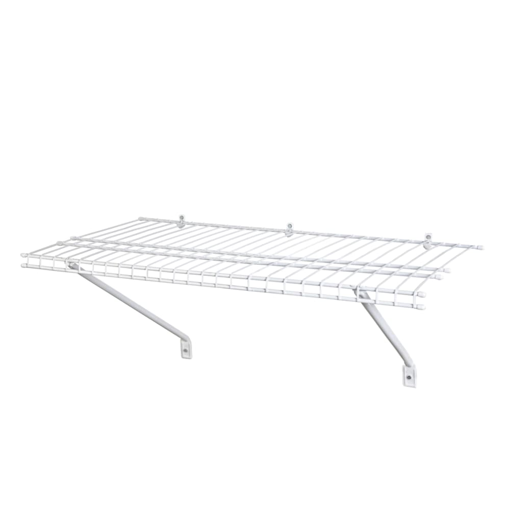 Linen Wall Shelf Kit/Wire Closet Shelving, Assorted Sizes E4Q6 - product image 1