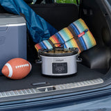 Digital Programmable Slow Cooker with Locking Lid, Feeds 4 People & More, Stainless Steel, 4-qt T0F3 - product image 7