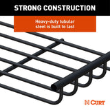 18124 Steel Roof Rack Cargo Basket/Carrier Extension, Black, 6-sq.ft H8Y5 - product image 7