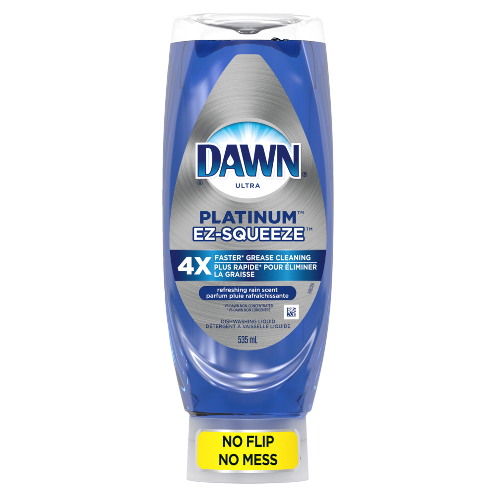 Ultra Platinum EZ-Squeeze Liquid Dish Soap, Rainshower Scent, 535-mL O3T5 - product image 1