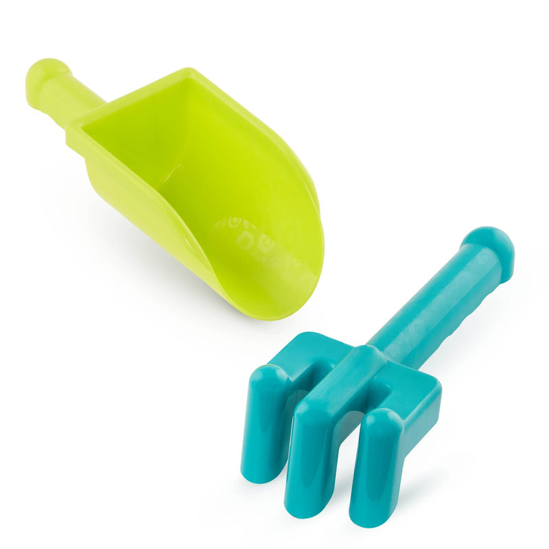 Duo Outdoor Beach/Sandbox Shovel & Scoops Set, Toddler Development Toy, Ages 18m+ Q6T5
