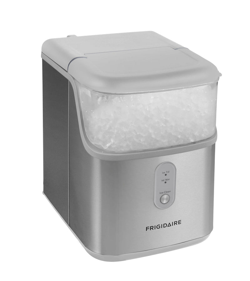Countertop Soft Nugget Ice Maker, 33-lb/Day, Stainless Steel H4A4