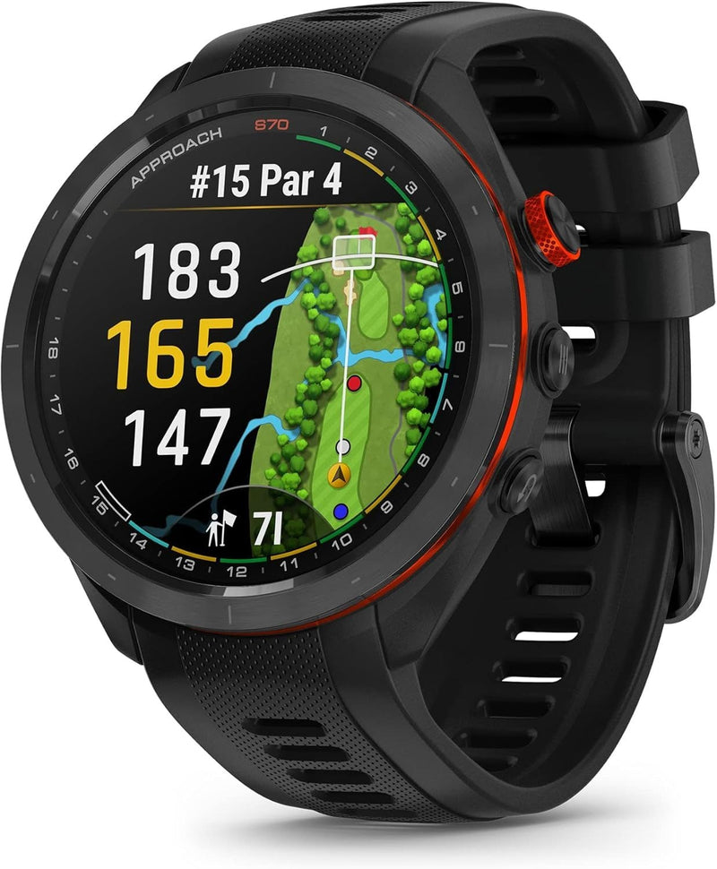 Approach S70 GPS Golf Watch, Black Z3C8