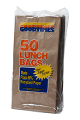 Paper Lunch Bags, 1.88-L, 50-pk L6M2 - product image 1