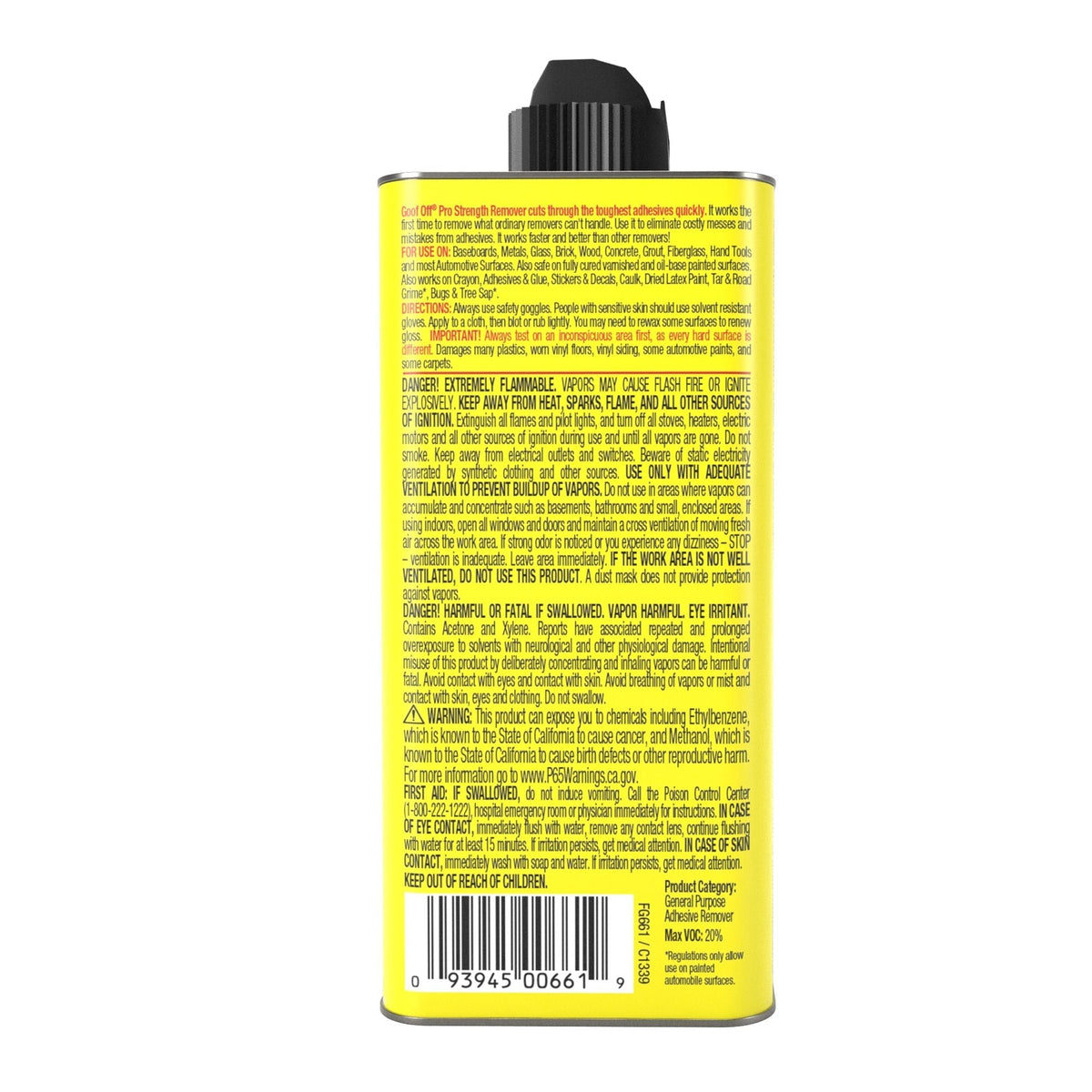 Off Pro Strength Remover Multi-Purpose Household Spot & Stain Cleaner, 177-mL Z4L3 - product image 2