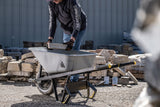 Heavy-Duty Easy Pivot/Dump Steel Tub Wheelbarrow, Steel Tray, 6-cu-ft K7O1 - product image 8