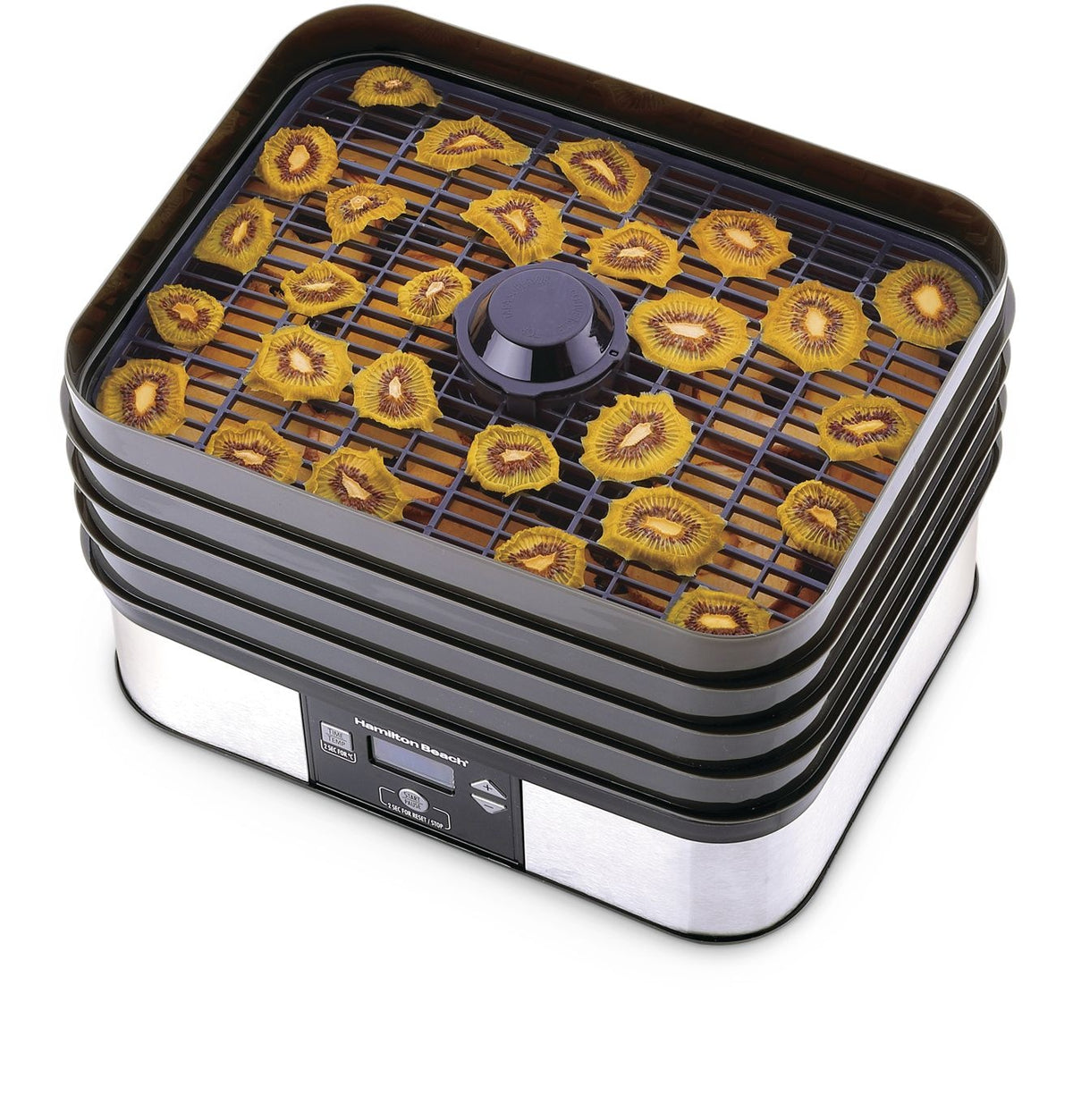 Digital Food Dehydrator with Adjustable Thermostat, Grey E9I5 - product image 6