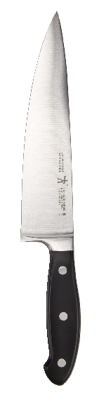 Stainless Steel Fine Edge Forged Chef's Knife, Ergonomic Grip, 8-in E5F0 - product image 1