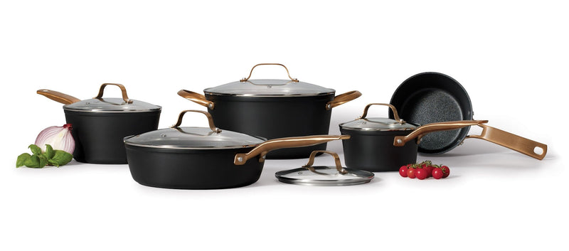 The Rock PRO Cookware Set, Non-Stick, 10-pc X9E3