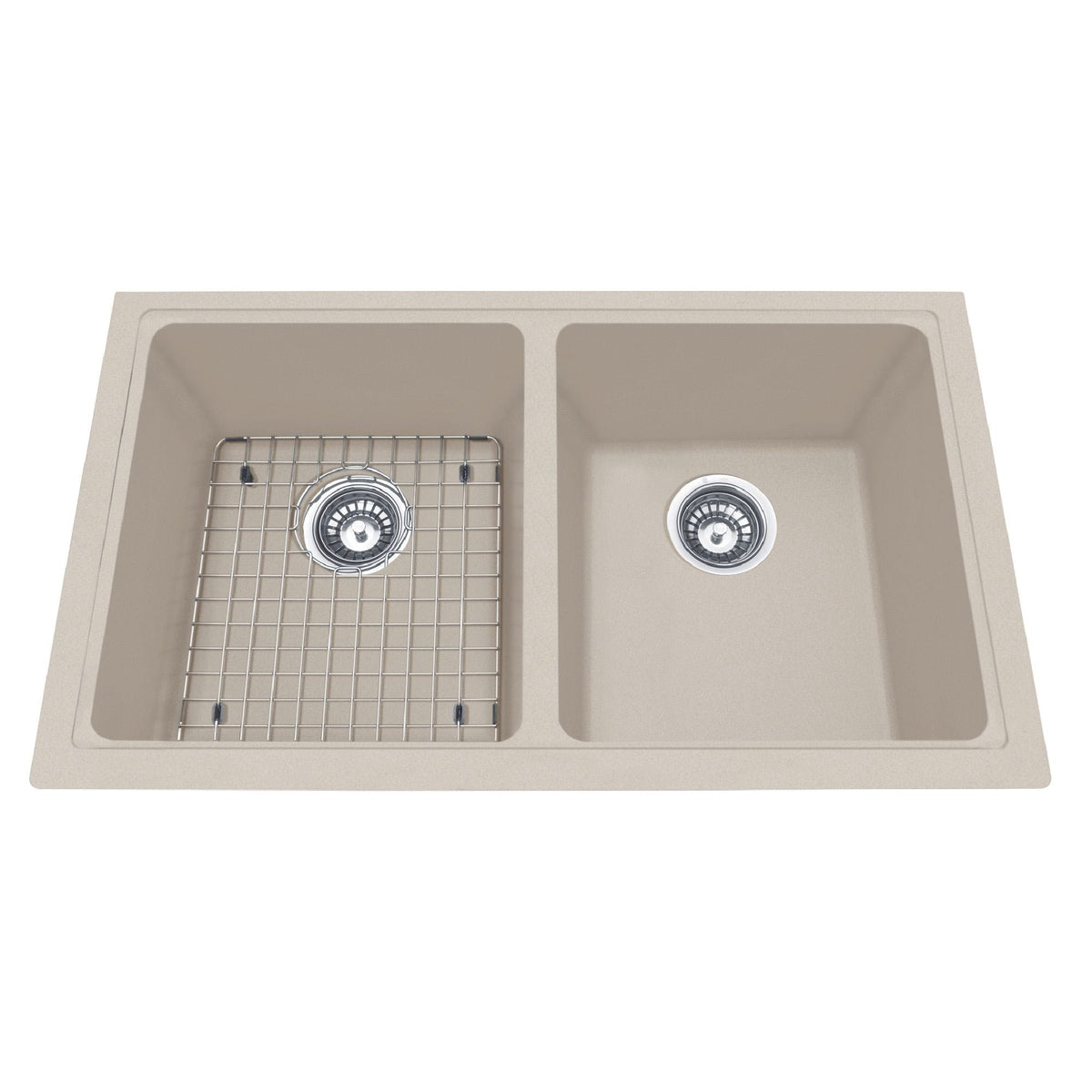 Mythos Kitchen Granite Undermount Double Sink, 31 9/16-in X9R1 - product image 1