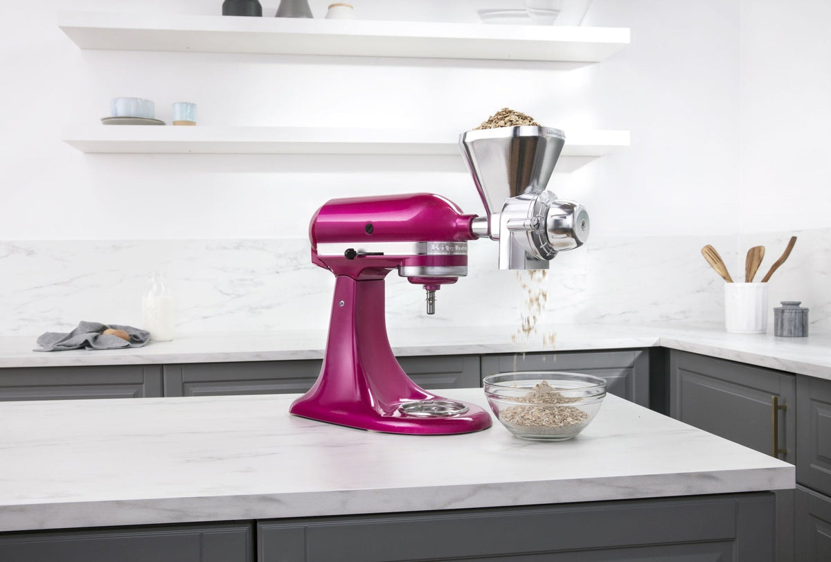 Grain Mill Stand Mixer Attachment with 12 Grind Levels P2V8 - product image 8