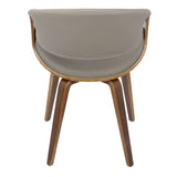 Symphony Faux Leather Dining/ Accent Chair, Grey C0V1 - product image 5