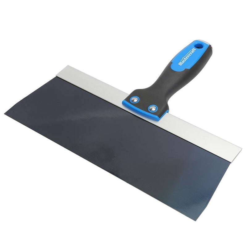Drywall Knife with Solvent-Resistant Blue Steel Blade for Patching & Taping, 10-in F3Z3