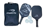Recreational Official Size Pickleball Paddle/Racket & Ball Set, 5-pc Z9S3 - product image 1